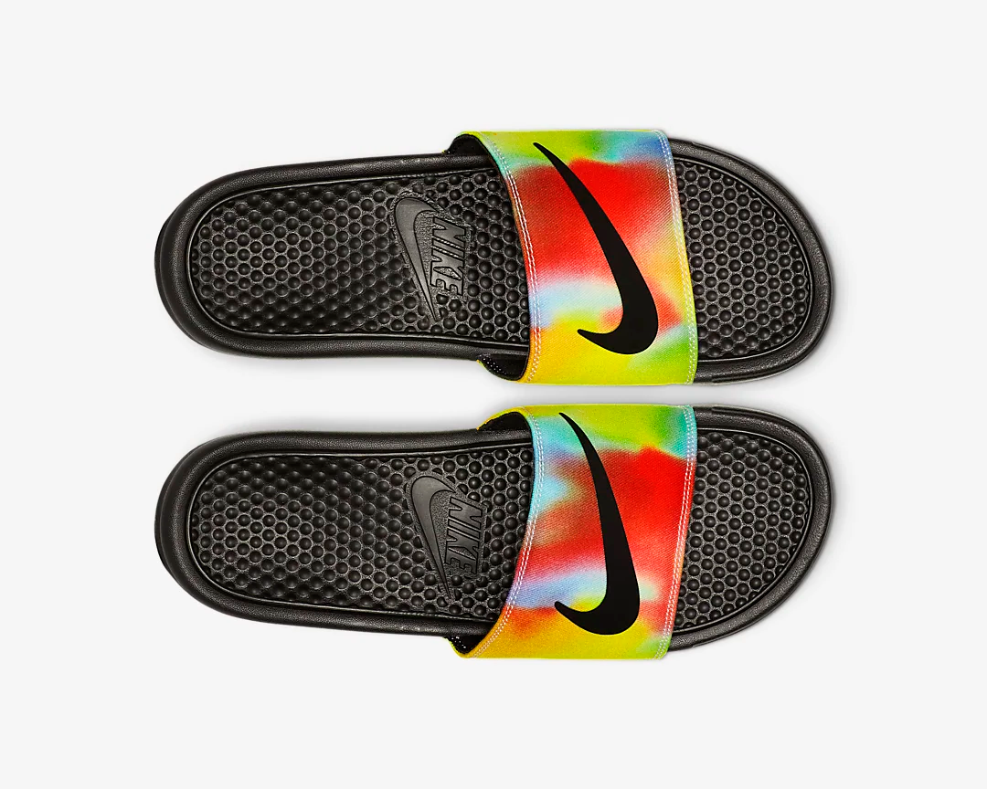 Nike benassi jdi hot sale slide tie dye